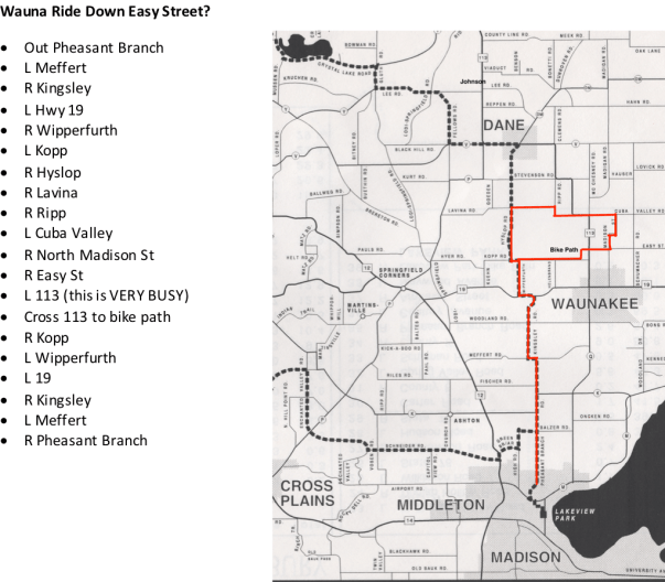 Wauna Ride Down Easy Street?