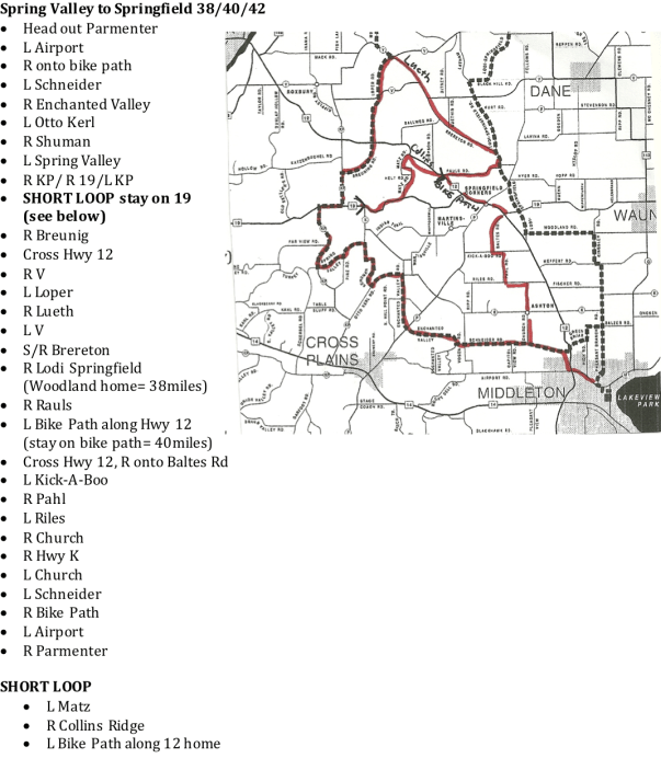 Spring Valley to Springfield